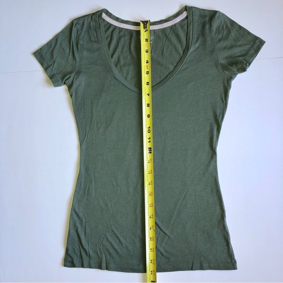 VICTORIA SECRET TEE Shirt Short Sleeve XS Green Woman’s - Picture 7 of 16